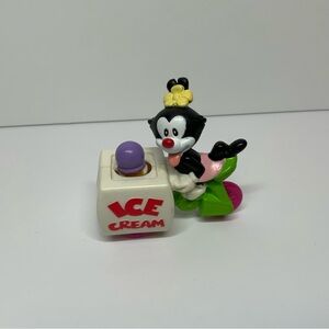 Vintage 1993 Animaniacs Dot’s Ice Cream Wagon Figure McDonalds Happy Meal Toy